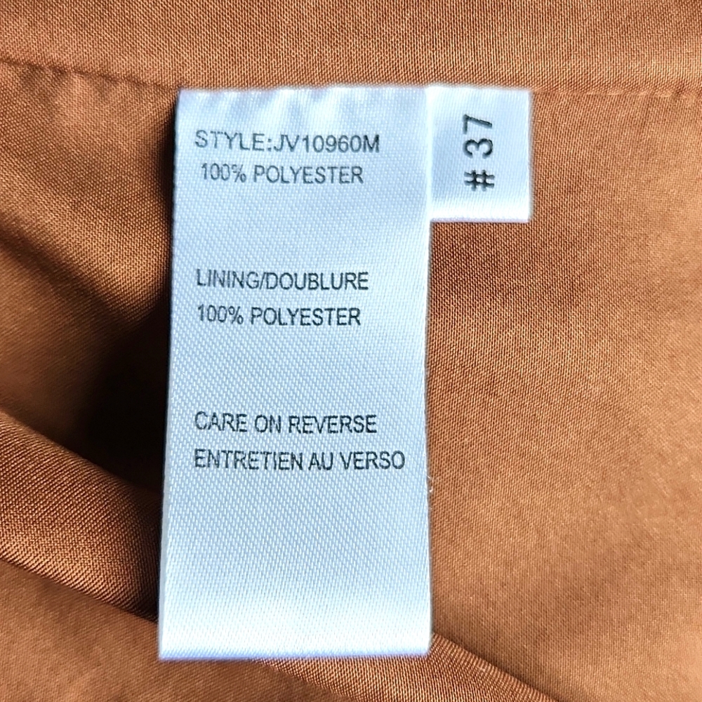 Conrad C Collection Size 8 fully lined tan jacket - Picture 5 of 8